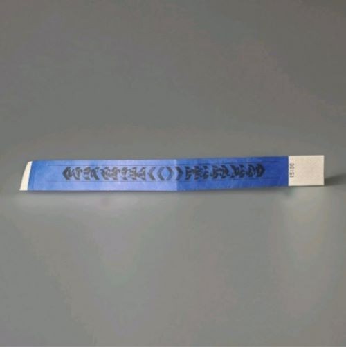 Pearl Jam Wristband Backspacer Tour 2010 Unused Official Blue Ten Club Vedder