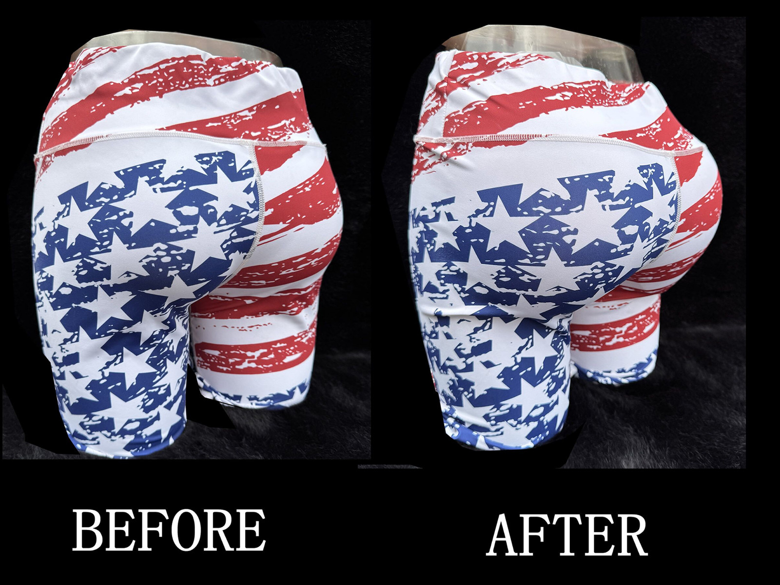 BIMEI 1400g Self-Adhesive Silicone Buttocks Pads Butt Enhancer Shaper Removable