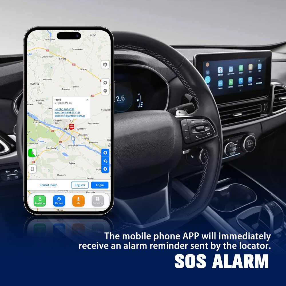 Track Car GPS Tracker 4G GPS Tracker Locator Real-Time Location Tracking Device