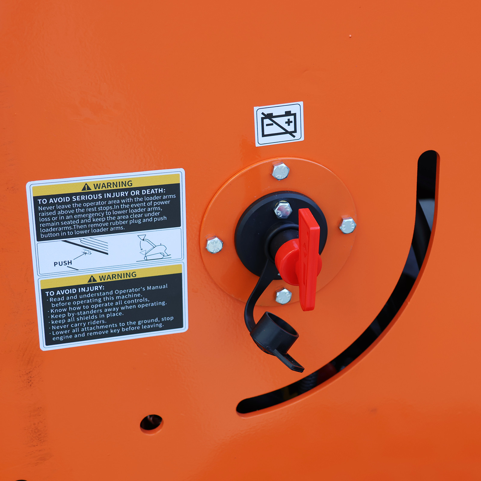 23HP Mini Skid Steer Loader with 3 Attachments, Free Shipping