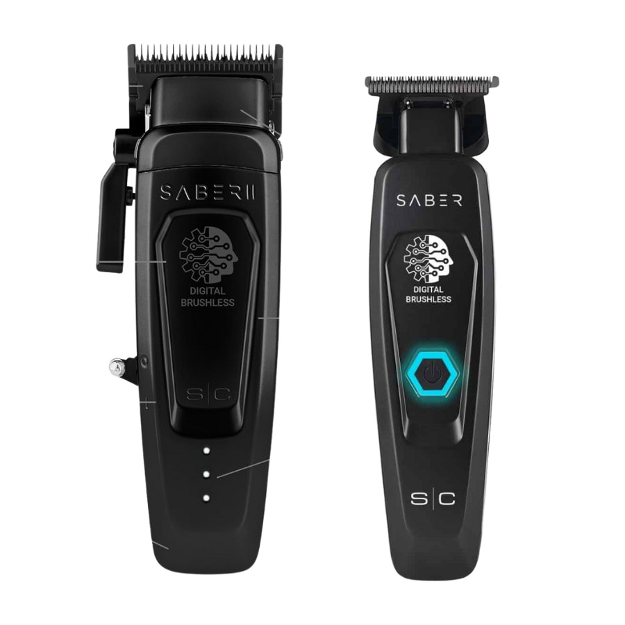 Stylecraft Saber 2.0 Black Clipper & Trimmer Combo - BRAND NEW