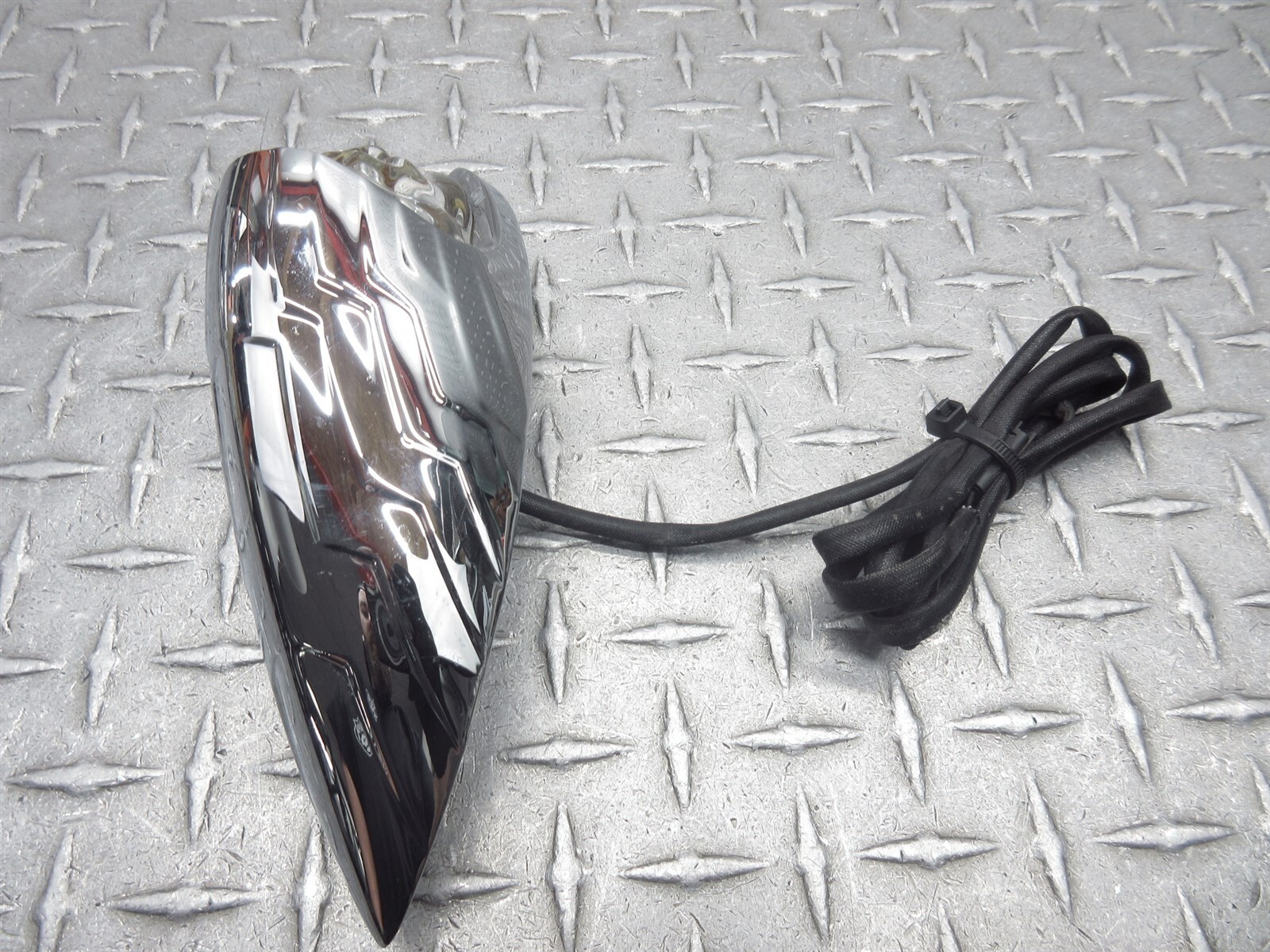 2018 17-19 Indian Roadmaster Premium Front Fender Headdress Emblem Logo Light