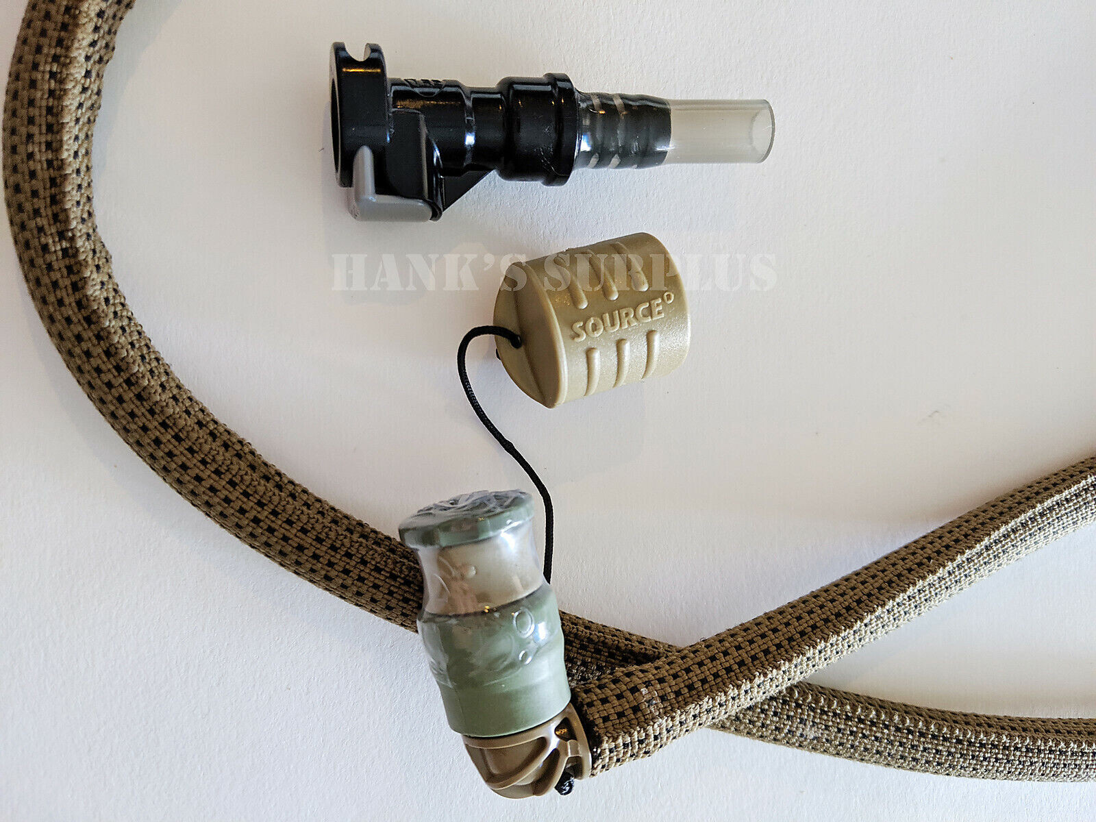 Source Tactical Military Hydration Replacement Tube Hose Storm Push Pull Valve