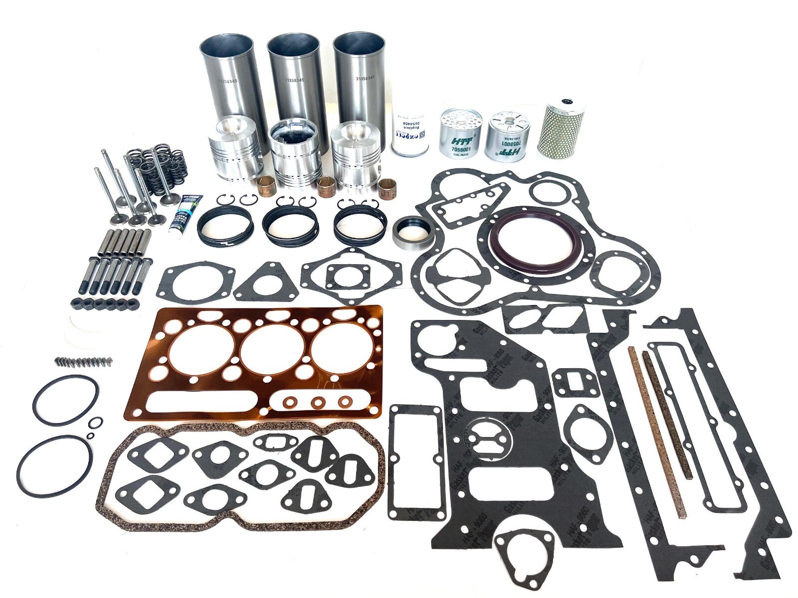Perkins 3.152 Complete Engine Rebuild Kit 3 CYL Massey Ferguson 135 230 235 245