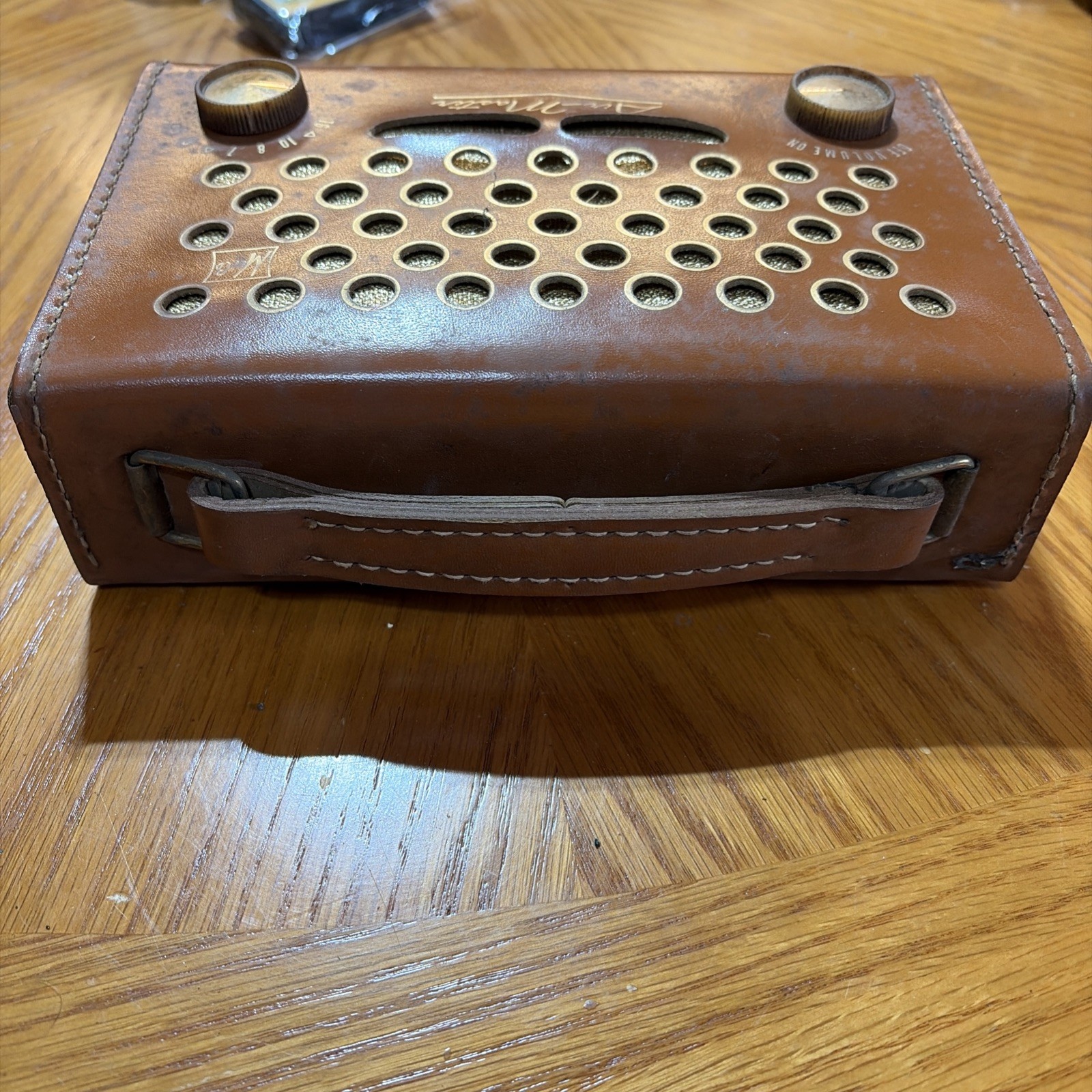 Vintage 1950’s Merco Air-Master Transistor Radio Rare Find Uncleaned Untested