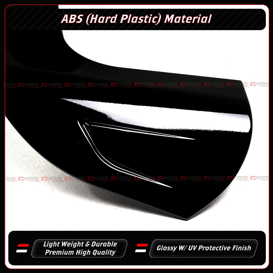 For 19-26 BMW X5 G05 F95 X5M LT Style Gloss Blk Rear Roof Spoiler Wing Extension