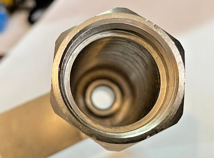 BINKS AIR SPRAY GUN MOUNTED FLUID FILTER INCLUDES 100 MESH OEM ELEMENT