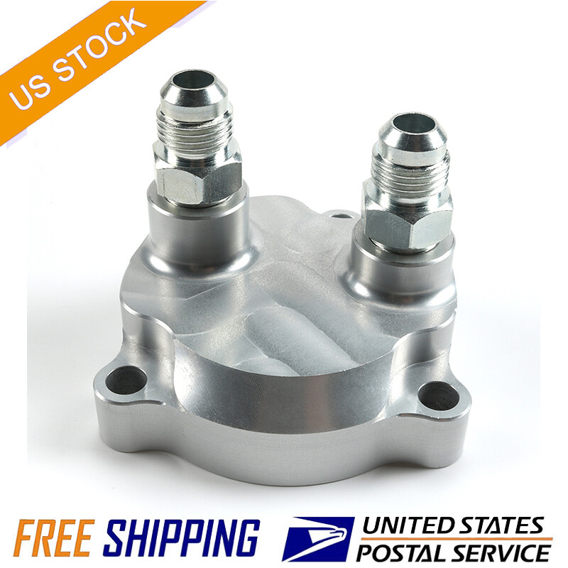 For Yamaha Warrior Raptor 350 Oil Filter to oil Cooler Adapter Billet