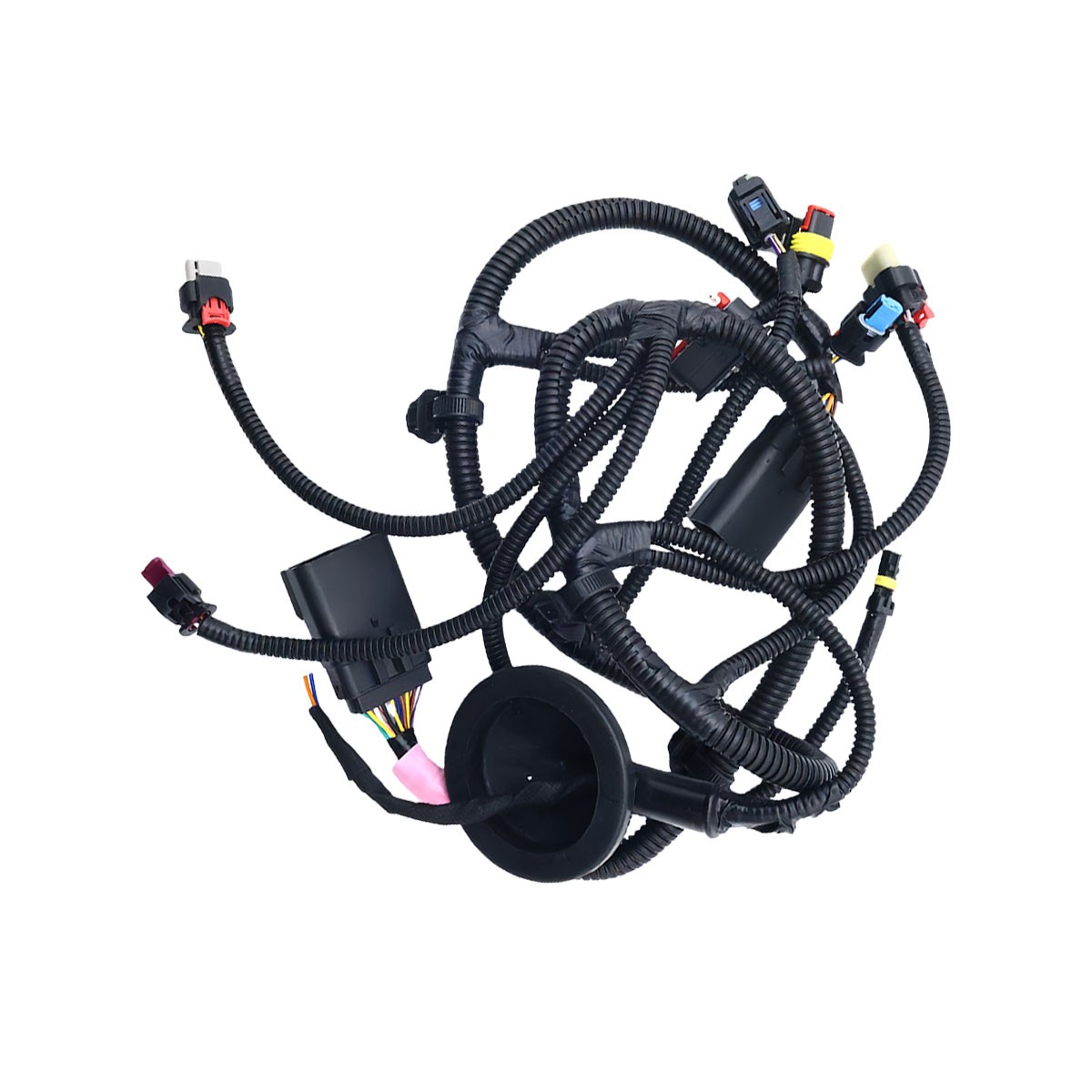 Front Radiator Support Fan Wiring Harness For Tesla Model Y 2489050-04-C