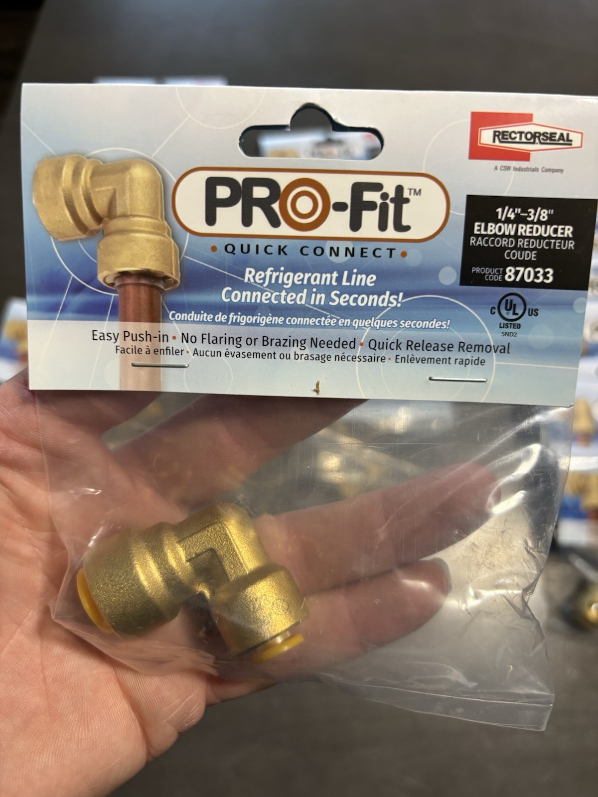 Pro-Fit Quick Connect Fitting Lot
