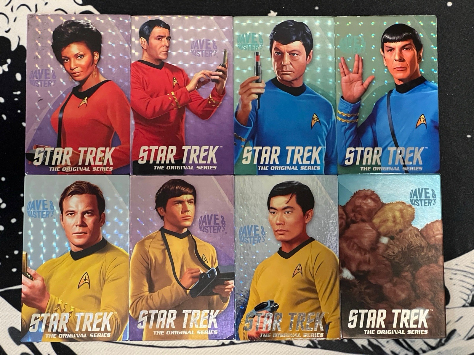 Dave and Buster's - Star Trek Cards - The Original Series - Single Cards