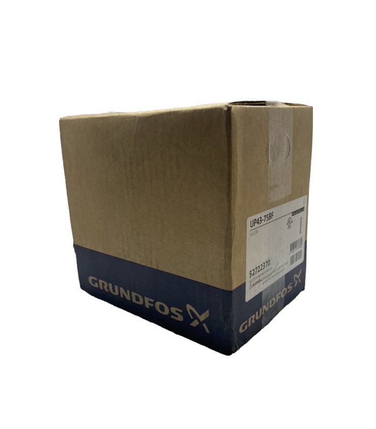 Grundfos 52722370, UP43-75BF Bronze Circulator Pump, 1/6 HP, 115V Pump New