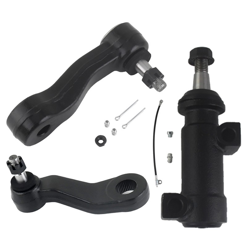 3PCS MOOG Front Steering Pitman Idler Arm Bracket for GMC Sierra Chevy Hummer H2