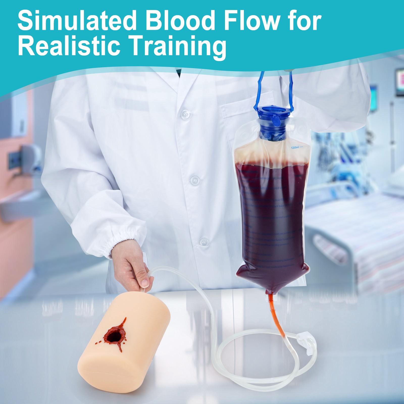 Wound Bleed Set Wound Trainer First Aid Trainer Stop Bleeding Trainer Kit New