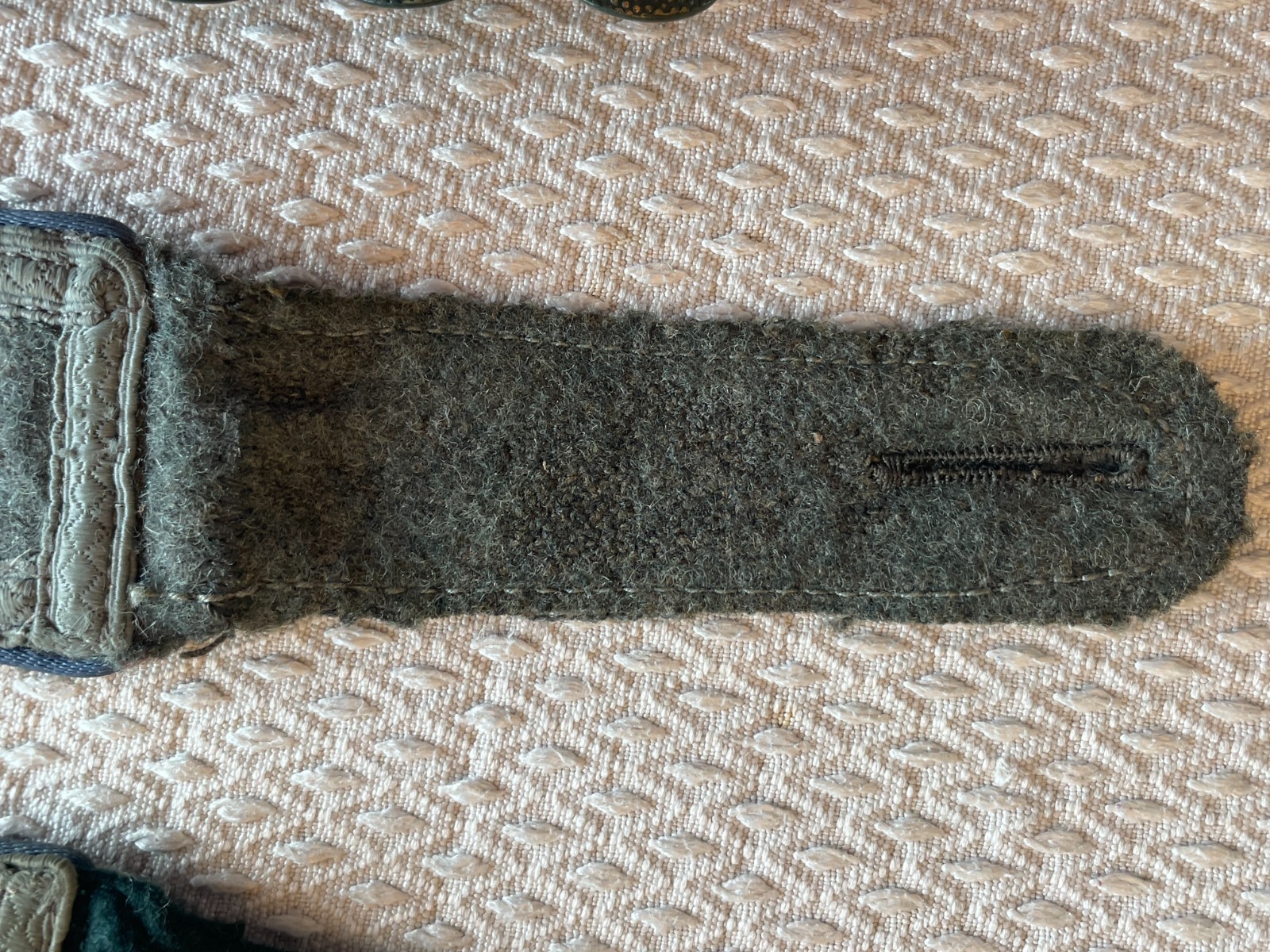 PAIR OF ORIGINAL GERMAN WW2 WWII MOTOR TRANSPORT NCO SHOULDER BOARDS EPAULETTES