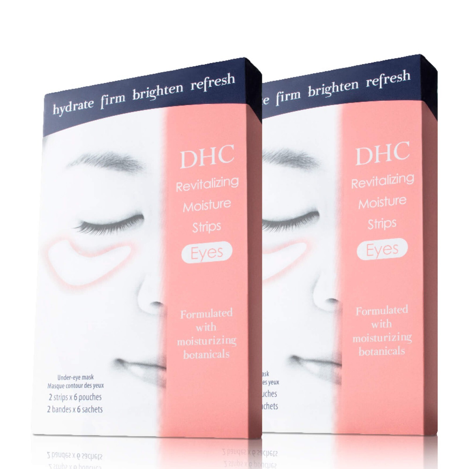 DHC Revitalizing Moisture Strips: Eyes, 2 pack
