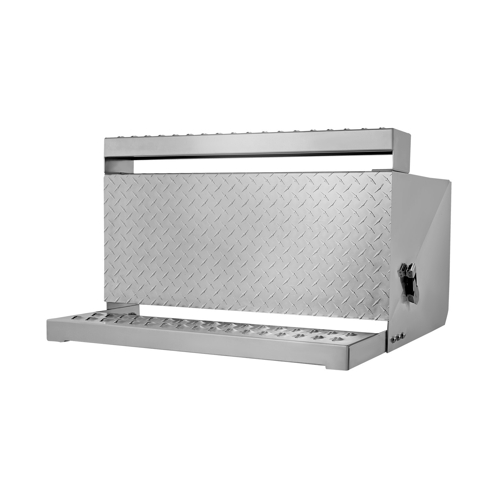 Uimoso Semi-Truck Aluminum Step Tool box 31" x 30" x 19" Durable Storage Box