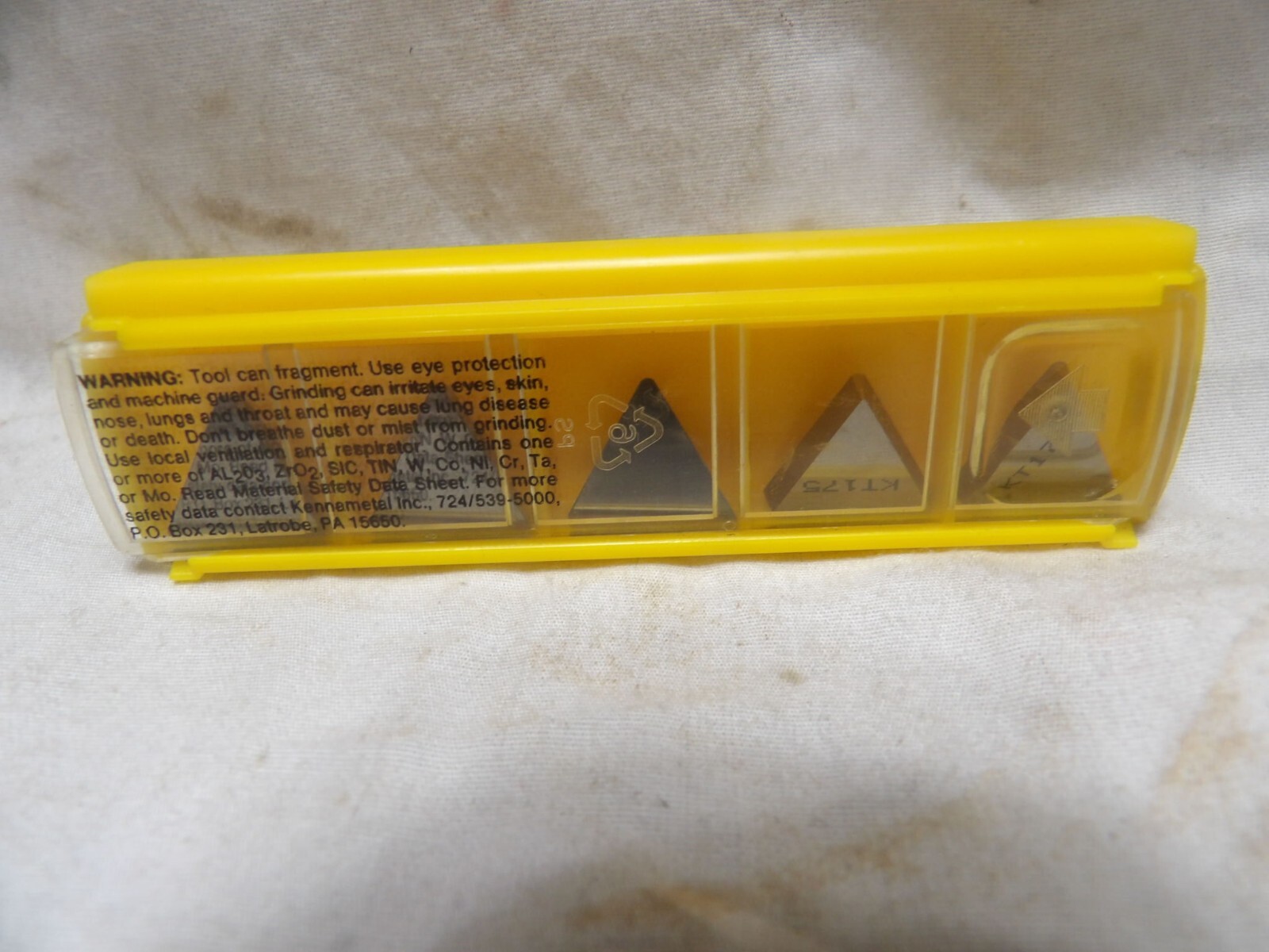 Kennametal TPG322T Carbide Inserts (Qty of 5)