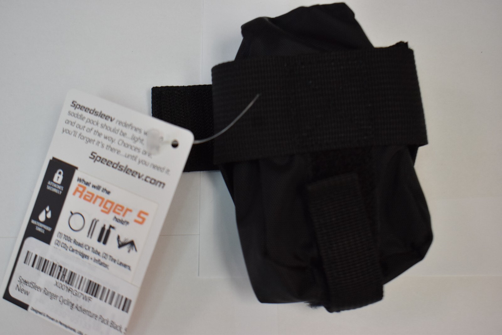 Speedsleev Ranger S Bicycle Seat Pack, Black, NEW, Retail $35