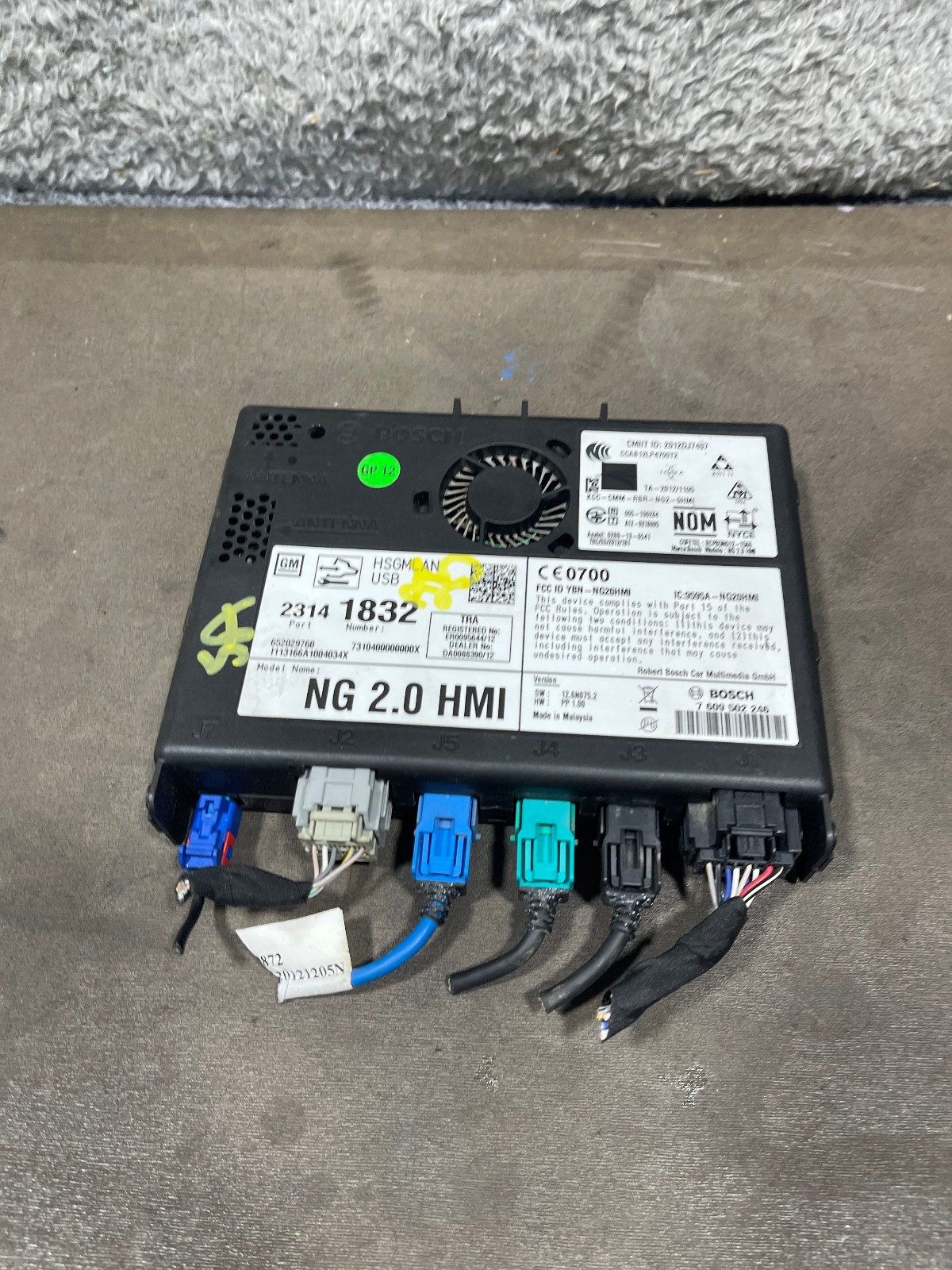2014 Cadillac XTS OEM HMI 23141832 Human Machine Interface Module