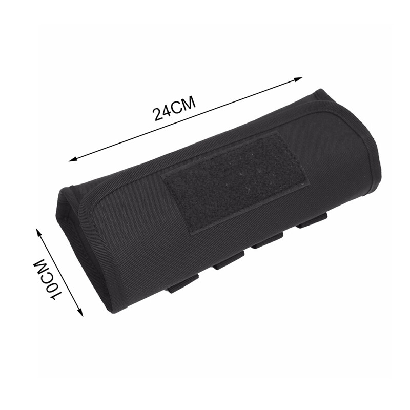 Tactical 18 Rounds Shotgun Shell Bandoliers Holder for 12/20 GA Molle Ammo Pouch