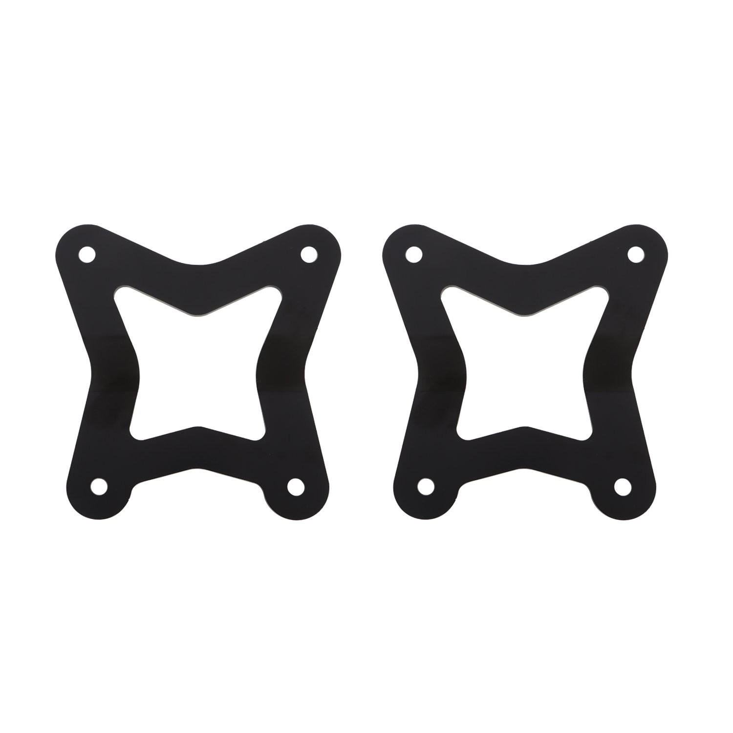 For 2014-23 Polaris RZR XP 1000 Black High Clearance Boxed Rear Radius Arms Set