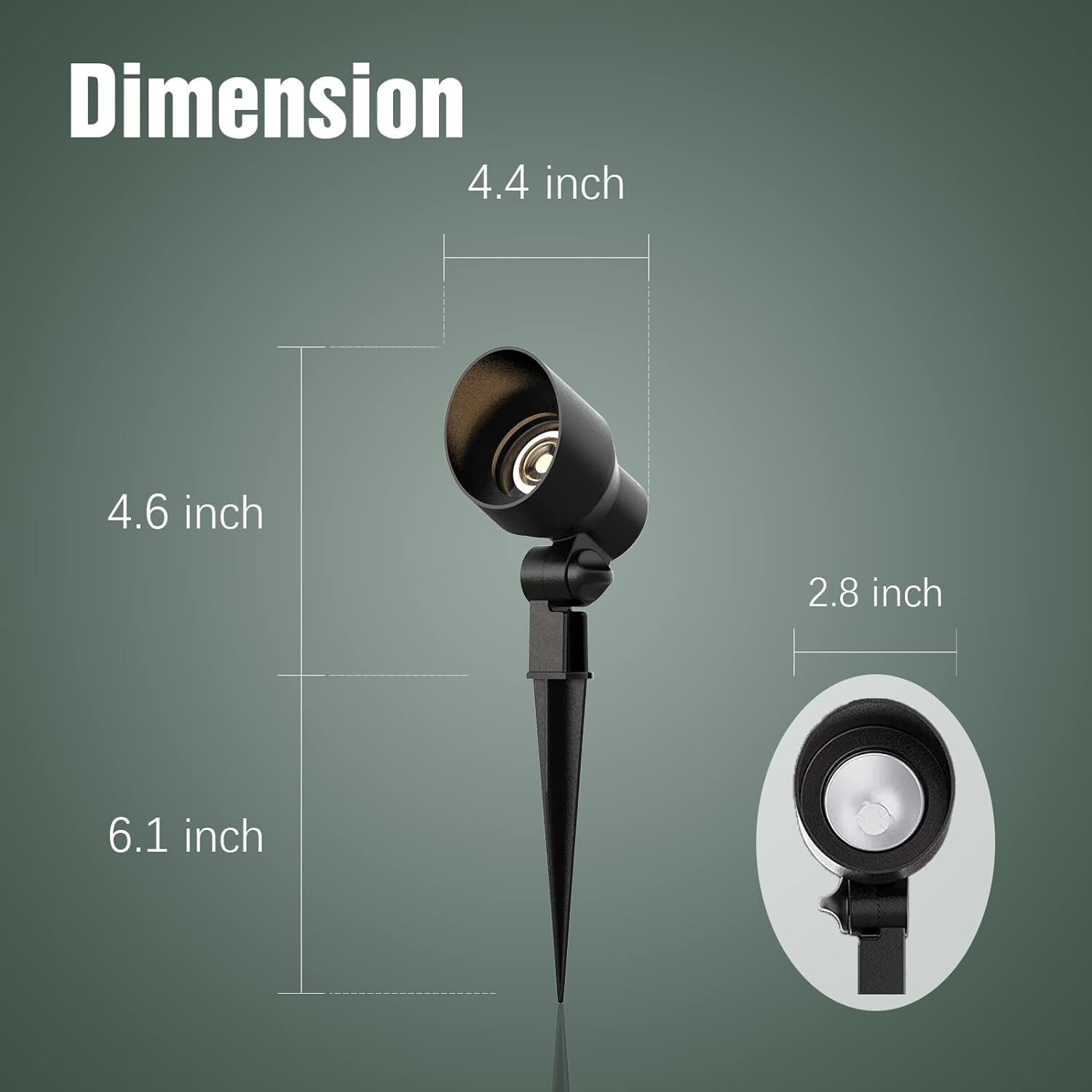 Malibu 9604 20W Landscape Lights Outdoor Floodlight Weatherproof Metal - 4 PACK