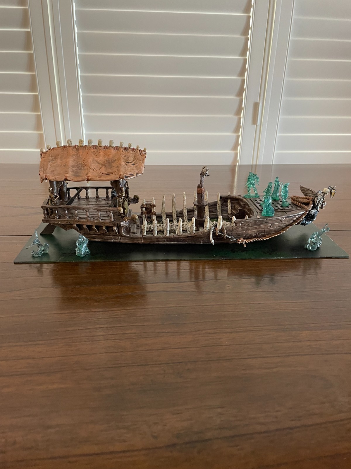 Stygian Barge -Bones Plastic - Reaper - Well Painted and Based