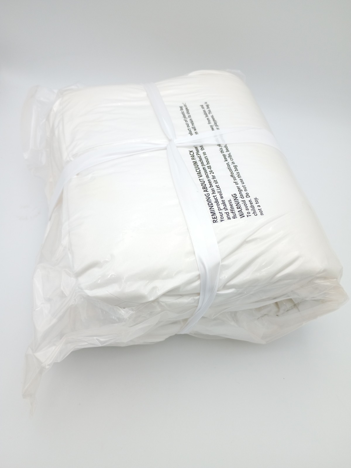 Wayfair Basics 8pc Full Super Soft Microfiber Bed in a Bag Set - Brand New-White