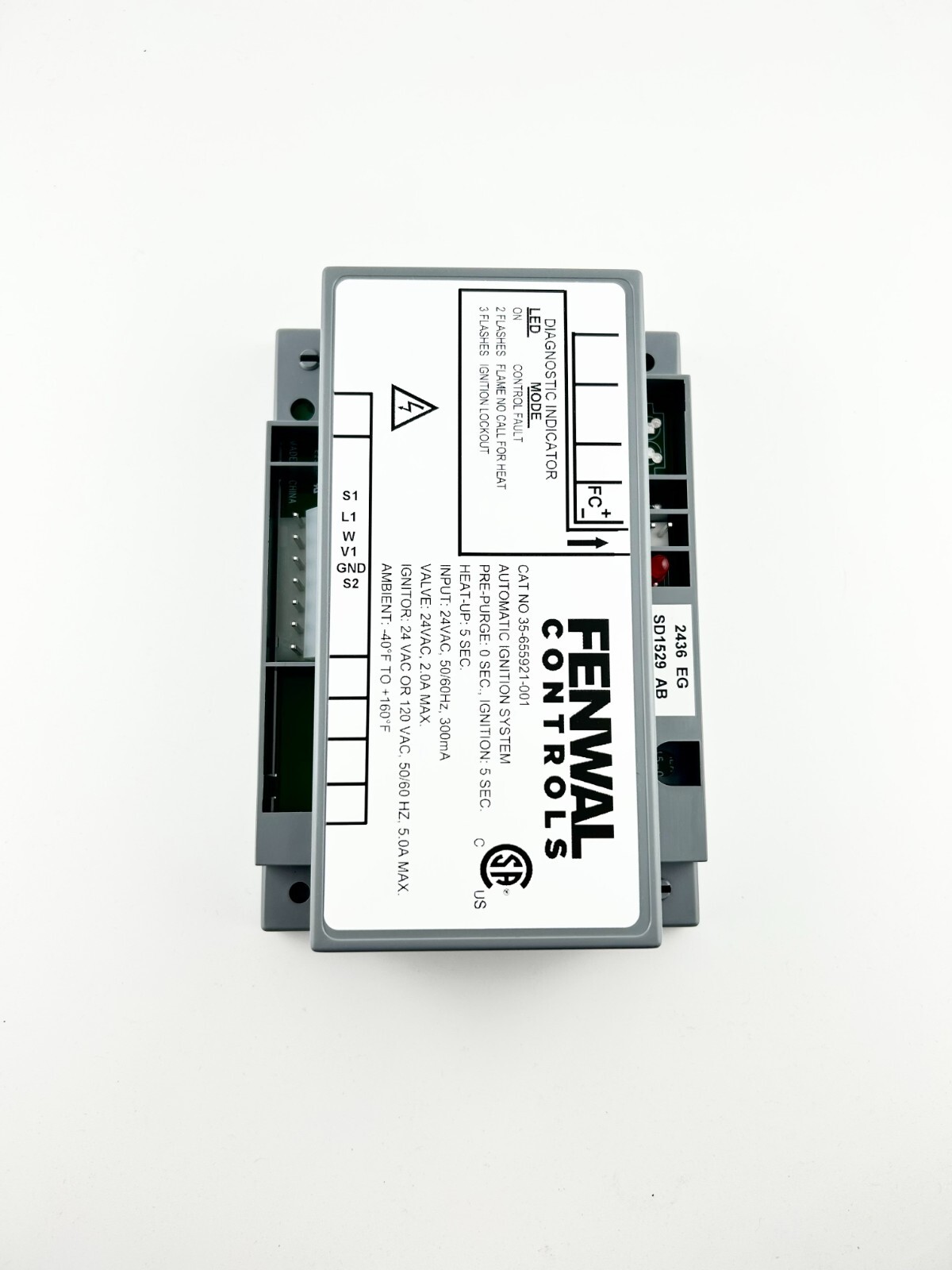 Fenwall 35-655921-001 for Southbend Oven Ignition Control Board 44-1205 1175723