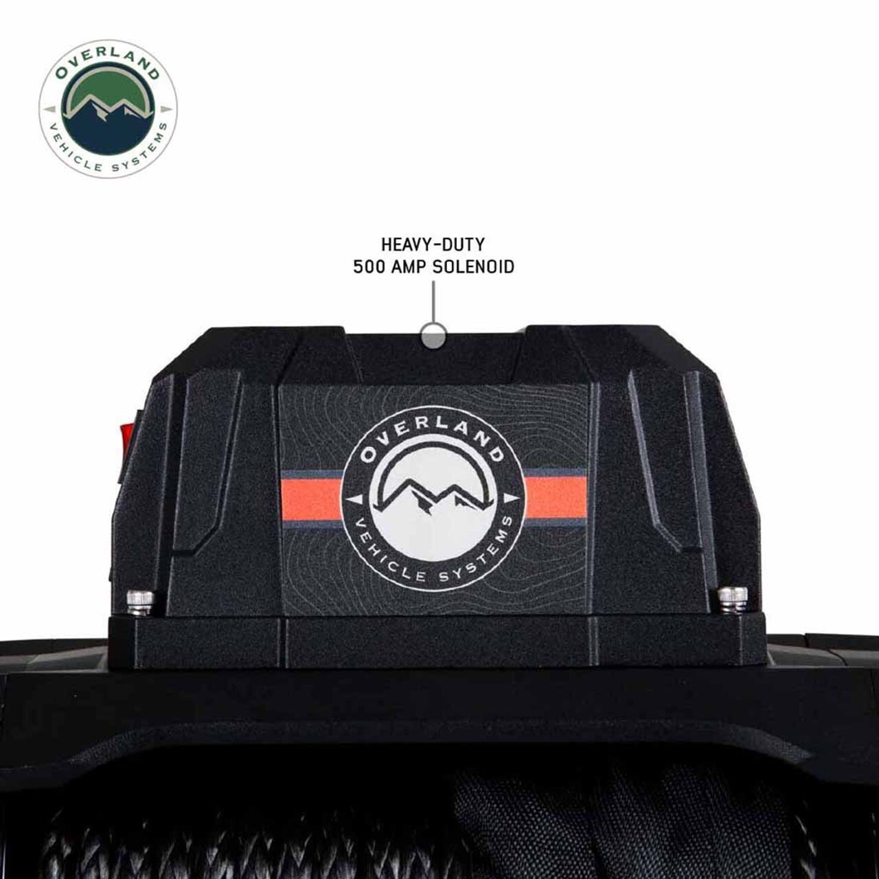 Overland Vehicle Systems SCAR 10S - 10,000 lbs. Rated Synthetic Rope Winch