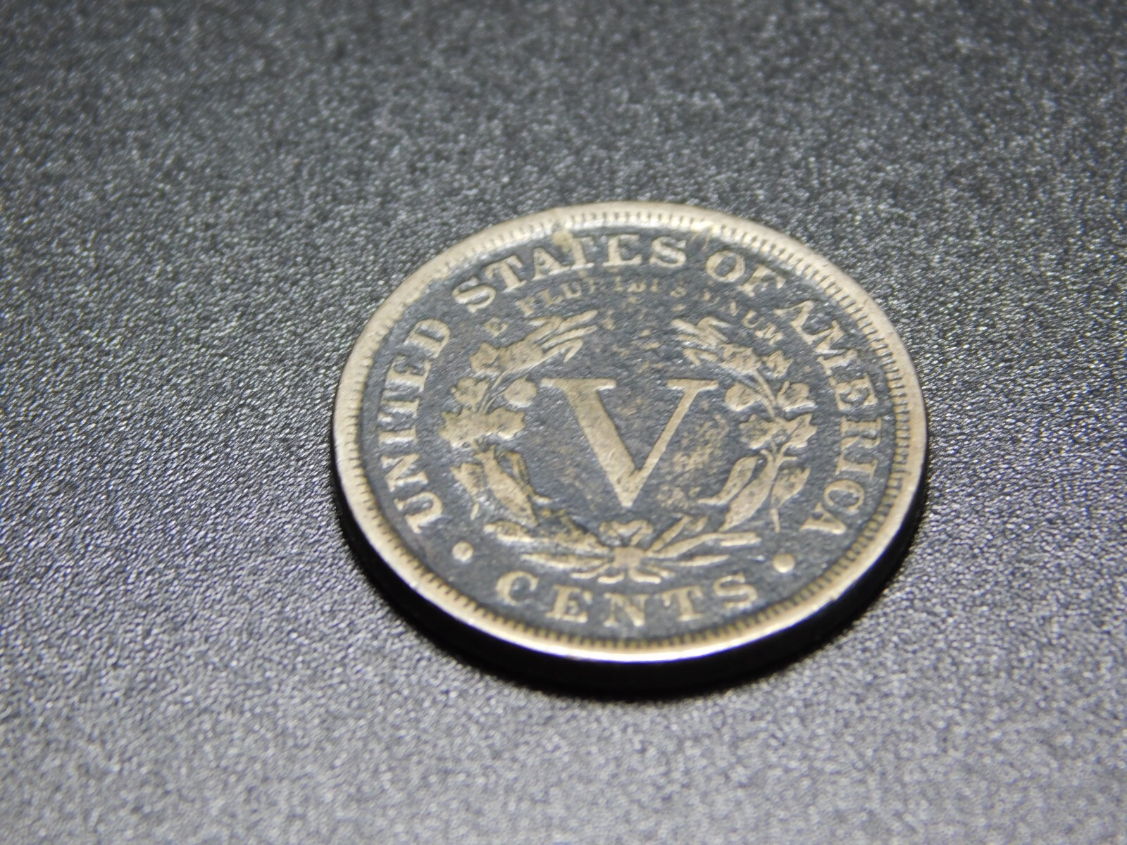 OLD US COIN 1883 LIBERTY HEAD NICKEL with CENTS