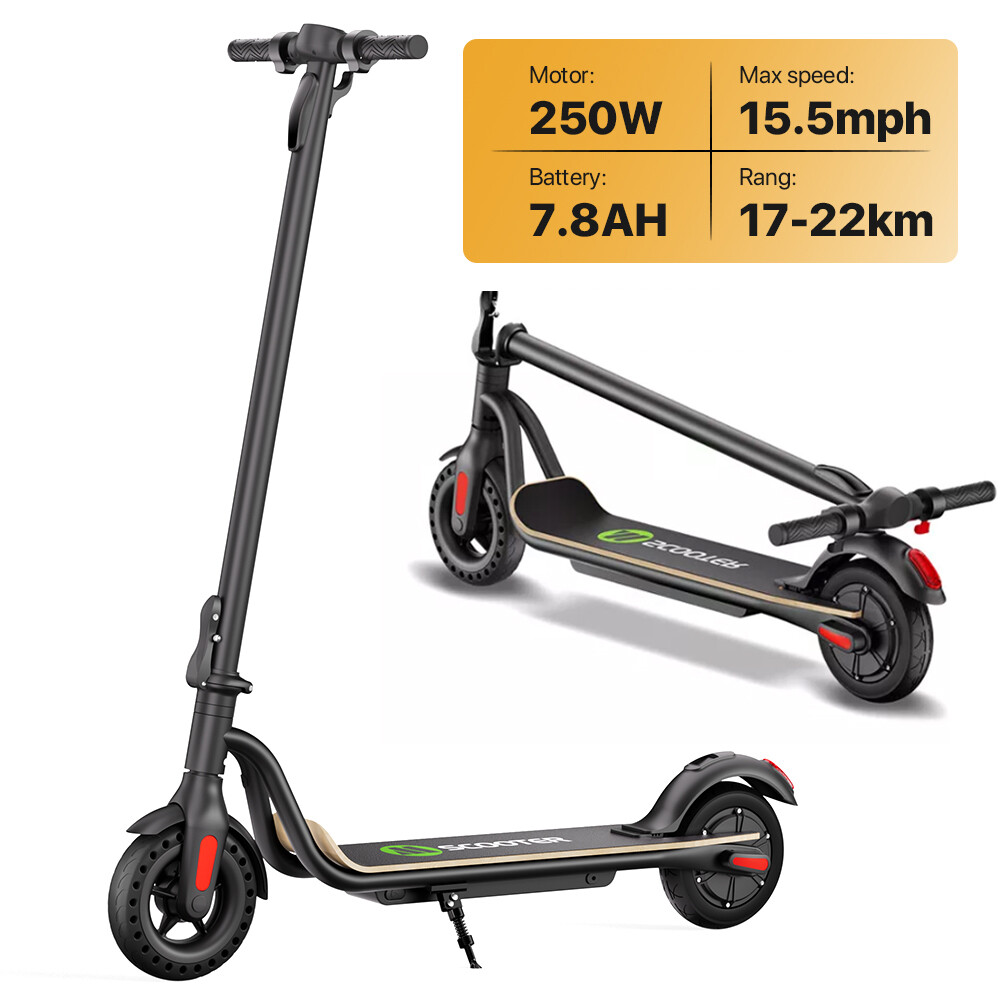 2025 Adult Electric Scooter Foldable Long Range High Speed 25KM/H Urban Commuter