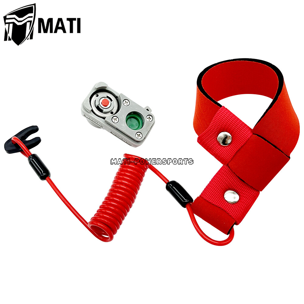Safety Tether Lanyard Kill Stop Switch for Kawasaki JS750 Jet Ski 750 SX/SXI Pro