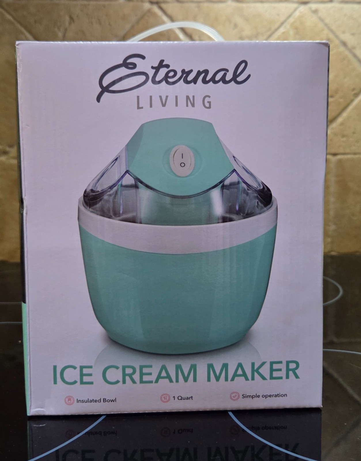 Ice Cream Maker (1 quart) by Eternal Living