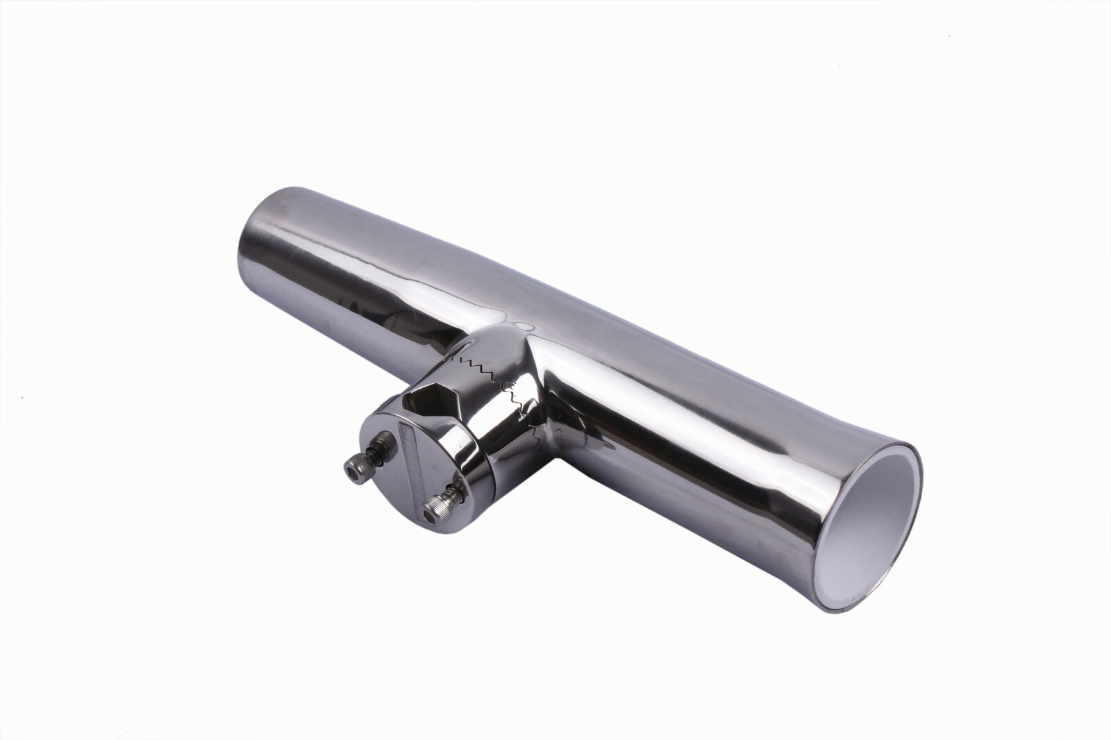 4X 316 Stainless Steel Boat Fishing Rod Holder Clamp-on 7/8"-1" Rail Mount