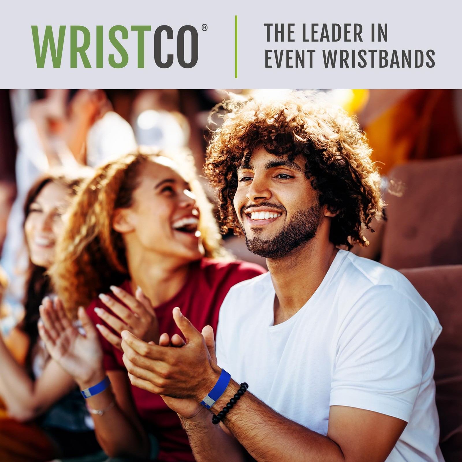 500 Premium Purple Plastic Secure Snap Wristbands - 500,