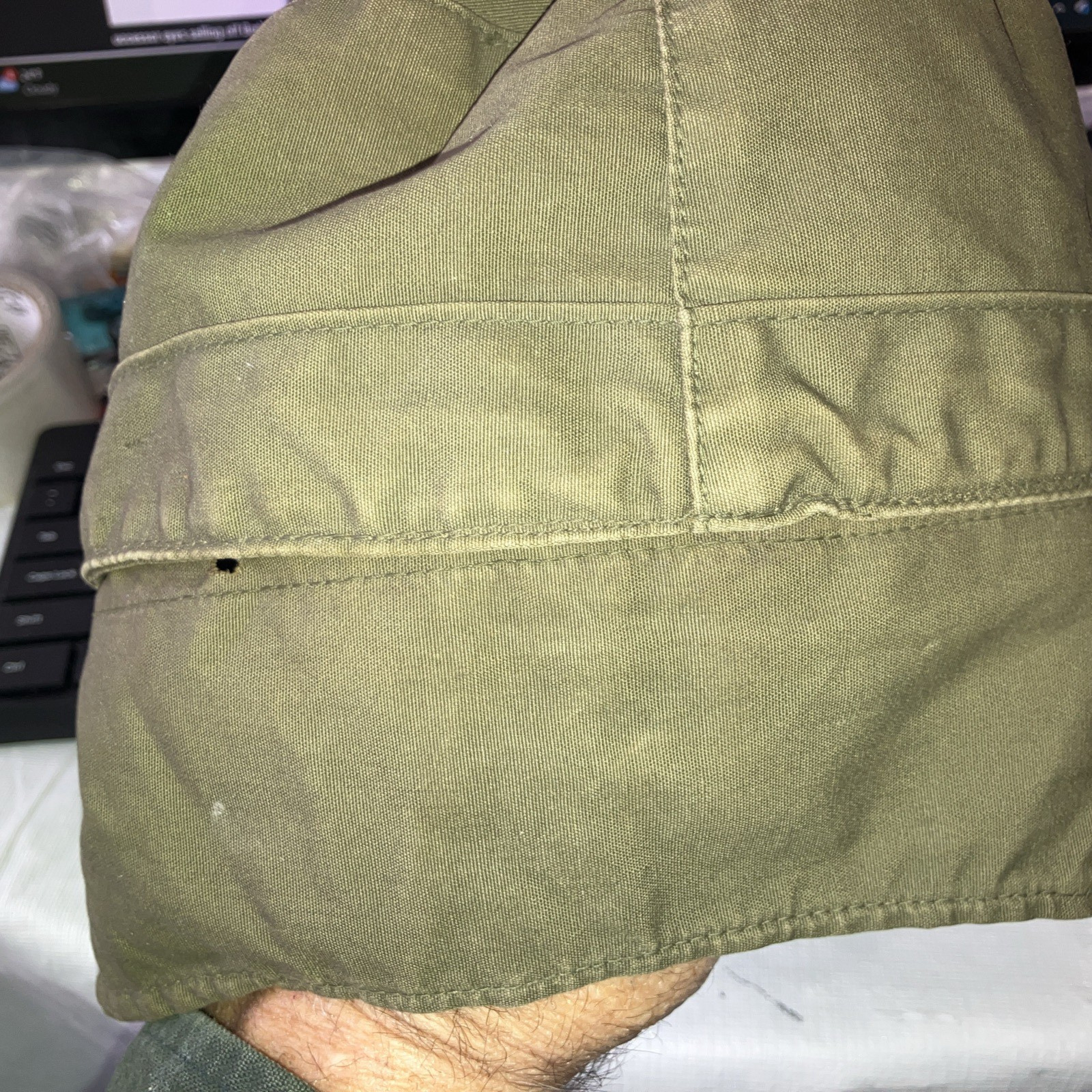 M51 FIELD CAP Dated 1951 6 3/4 ranger airborne mp armor hat fatigue mash patrol