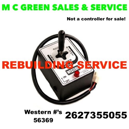 REBUILD! DONT REPAIR -SERVICE JOYSTICK BOARD FISHER WESTERN SNOW PLOW CONTROLLER
