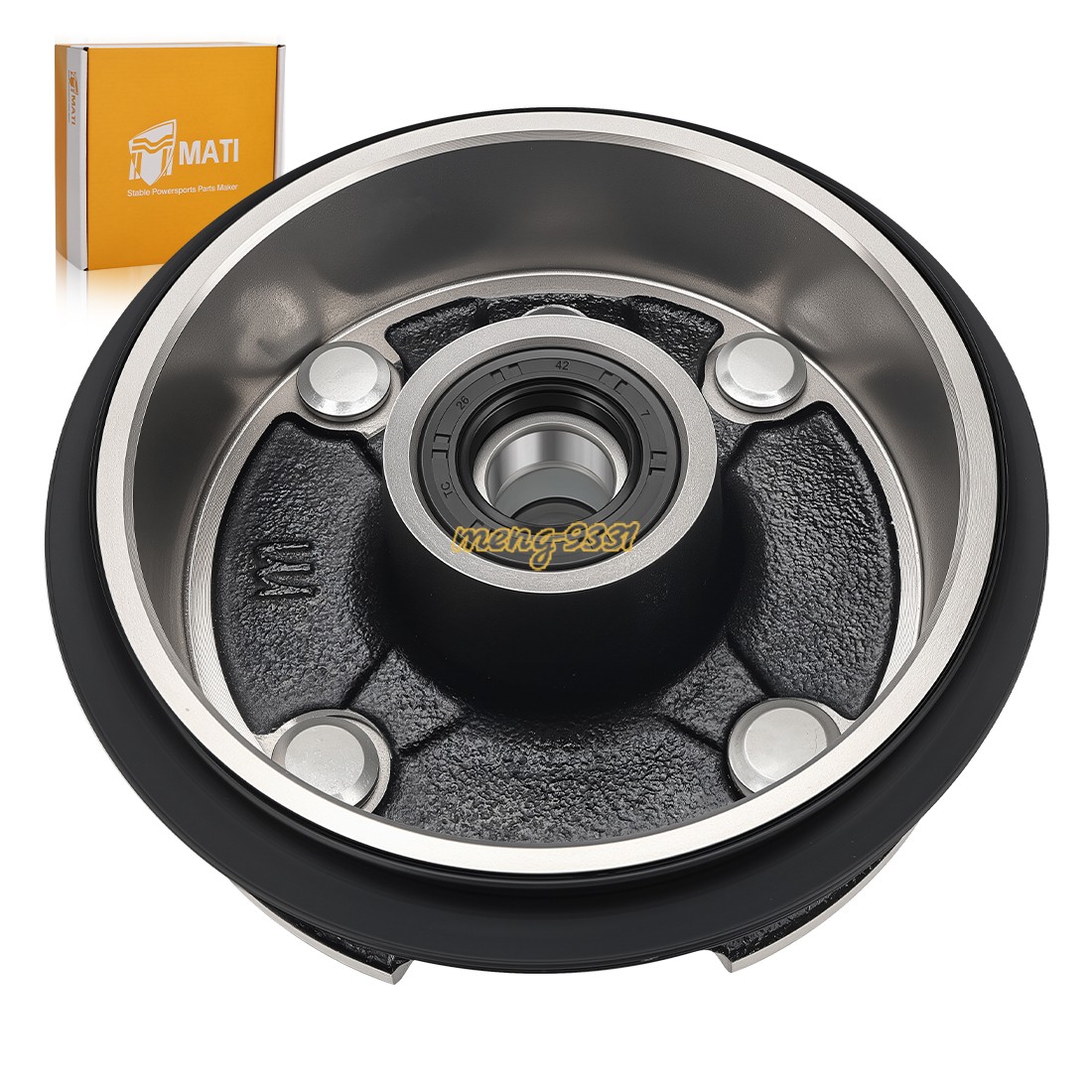 2X Front Brake Drums for Honda FourTrax TRX200/200D Recon 250 TRX250TM/TM TRX250