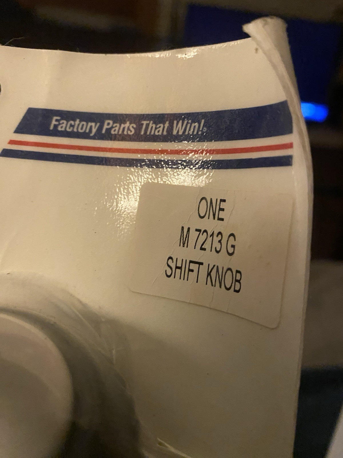 Ford Racing Shift Knob Vintage