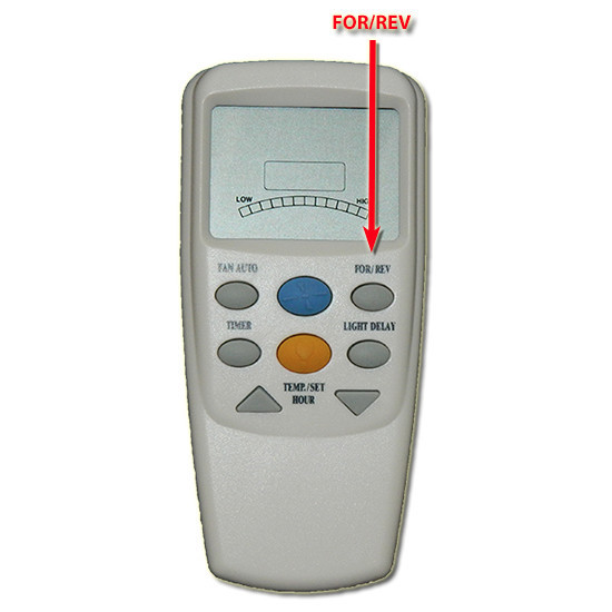 Genuine Hampton Bay Ceiling Fan Remote Control - CHQ7096T W/ REVERSE