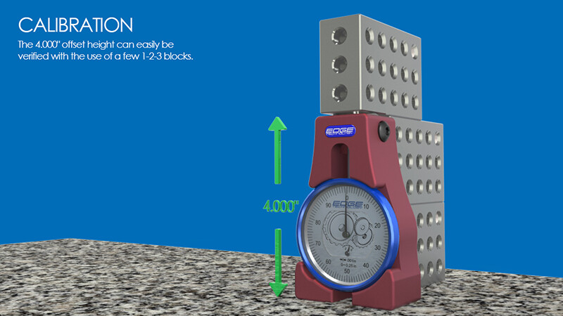 Pro Touch Off Gage z axis CNC tool length offset setter (1" contact face) #04