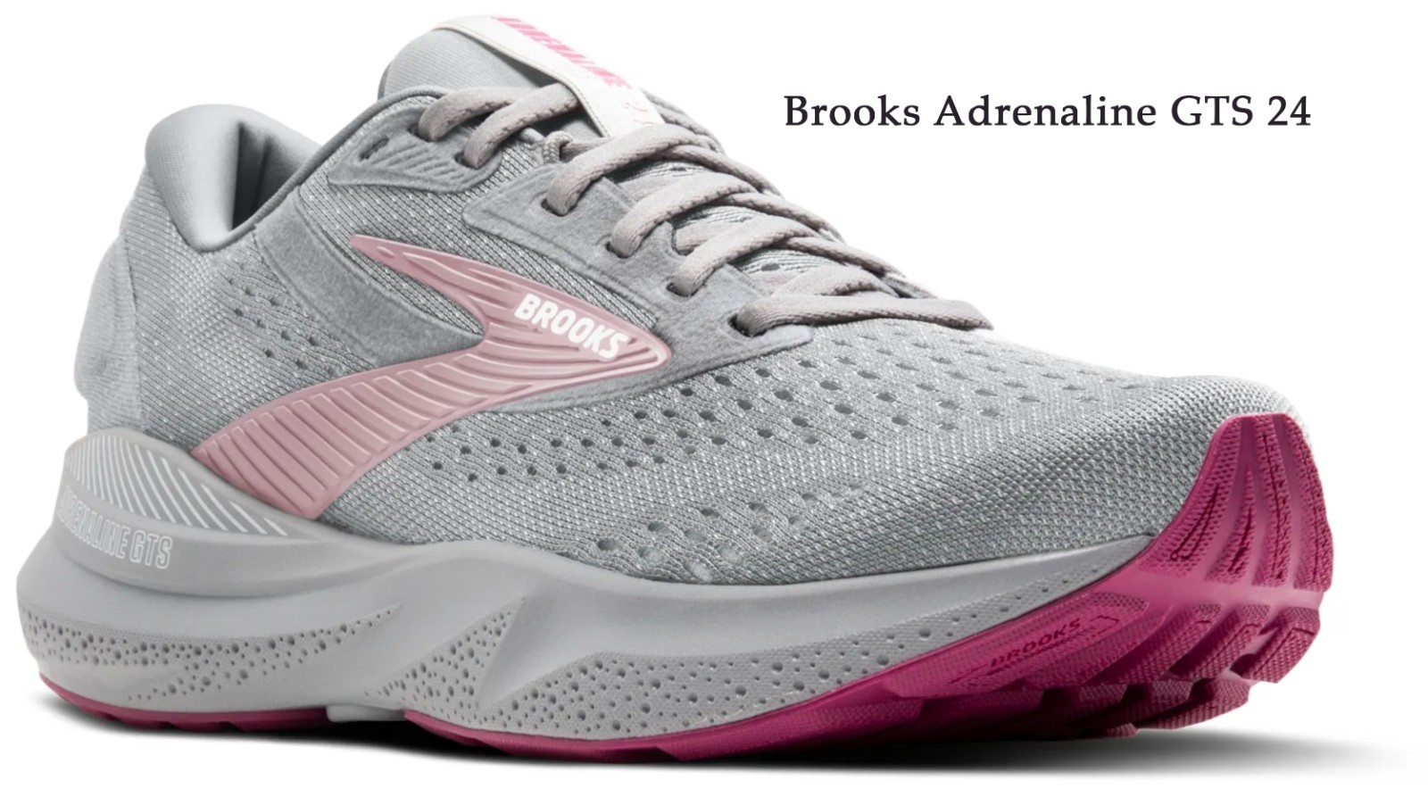 Brooks Adrenaline GTS 24 Women's Alloy/White/Zephyr, Multiple sizes, New In Box