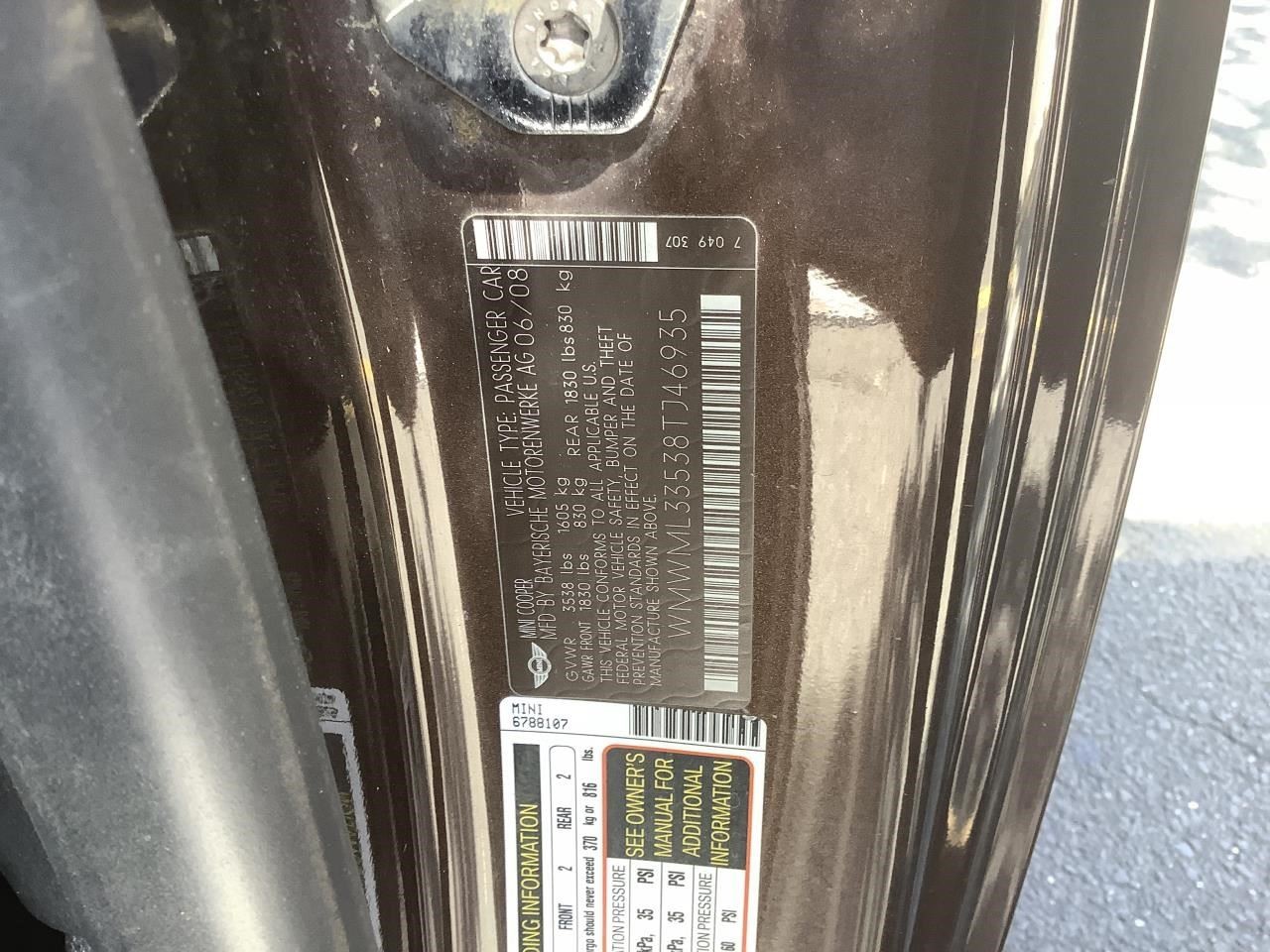 Clubman 2008 Fuel Vapor Canister OEM