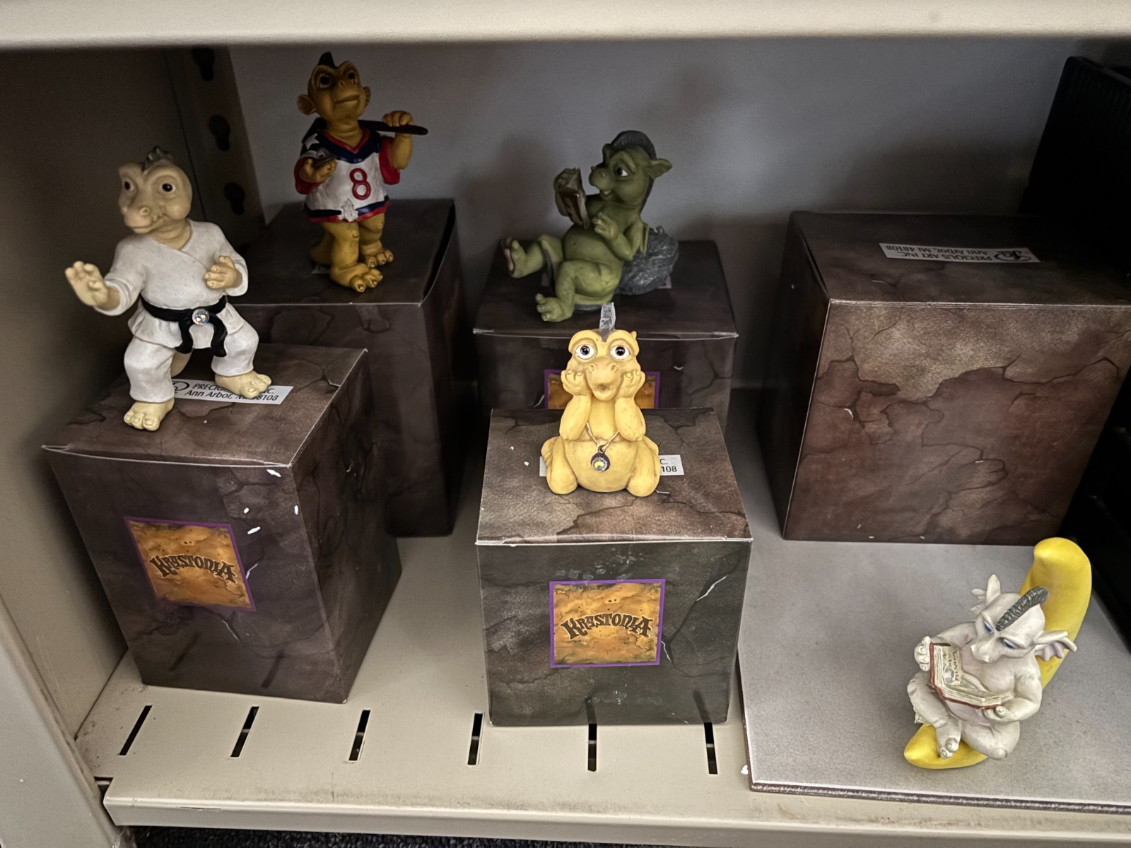 Lot of 71 Krystonia Figurines BRAND NEW in UNOPENED Boxes READ