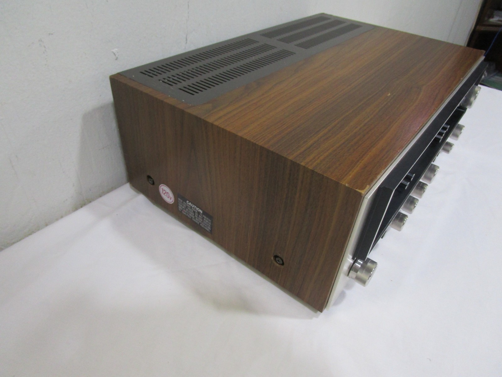 Nice Sansui 6060 Stereo Receiver w/ LED Upgraded Lamps ------------------- Cool!