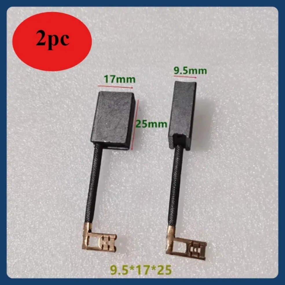 2PCS Treadmill Carbon Brush 9.5 * 17 * 25mm 9.5x17x25mm