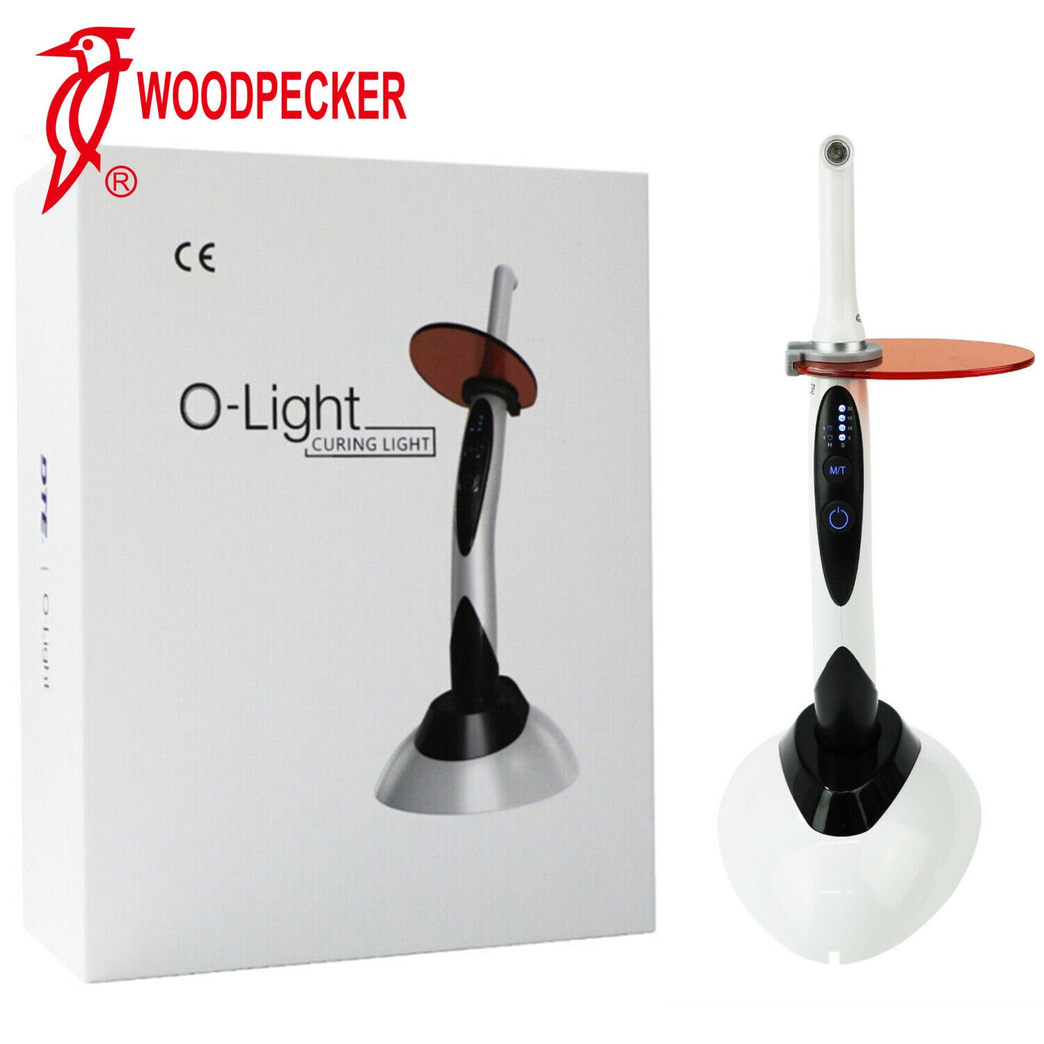 Woodpecker Dental Wireless Curing Light 1 Second Resin Cure LED Lamp FDA