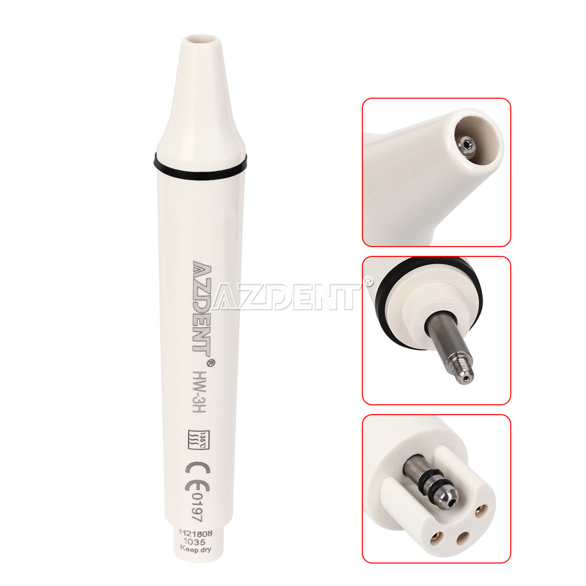 Dental Ultrasonic Scaler Handpiece/Tips/Wrench/fit EMS Woodpecker/DTE/SATELEC